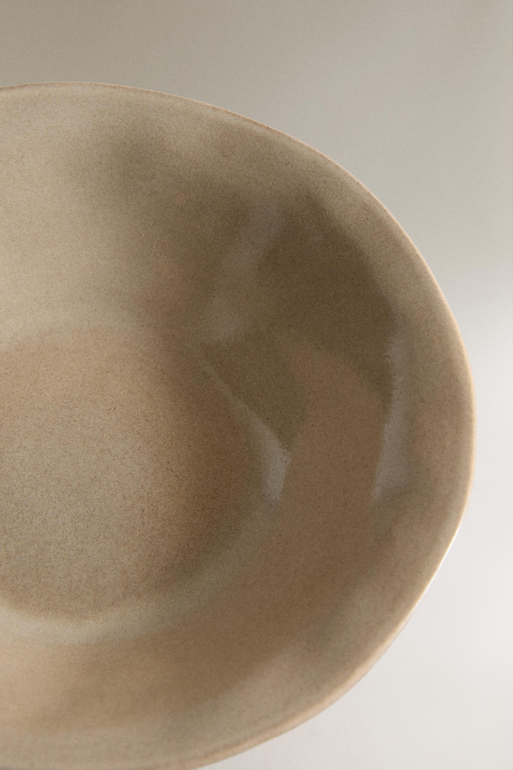 IRREGULAR STONEWARE BOWL